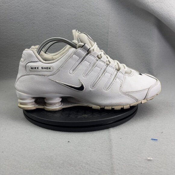 Nike Shox NZ Running Shoes White Size 8.5 501524-106 - Picture 4 of 11